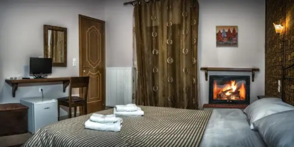 Deluxe with Fireplace Double room
