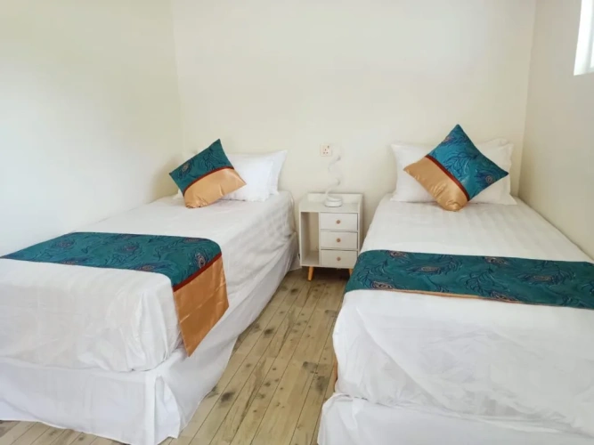 Deluxe Family Twin Suite with sea view