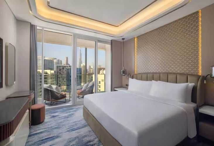 2 Bedrooms Suite with Burj Khalifa view