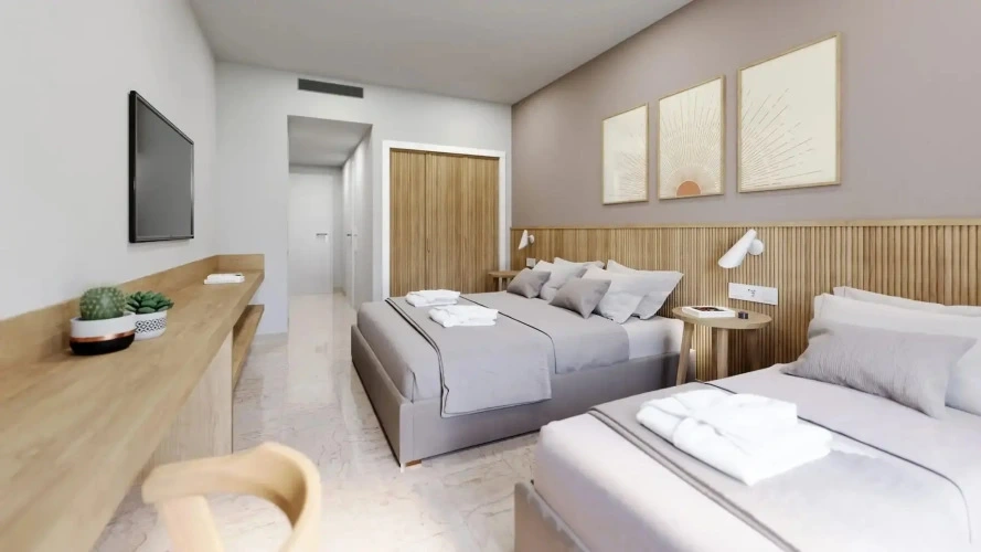 Sharing Pool Double room