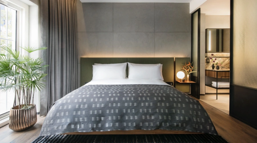 Double room with river view