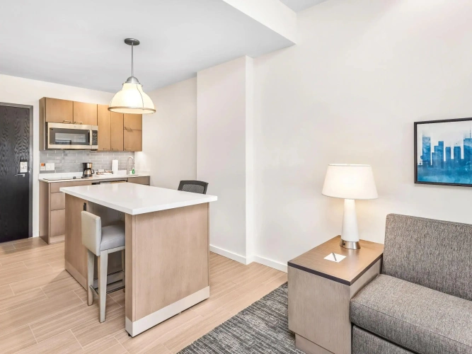 Kitchen Accessible Double Studio Suite