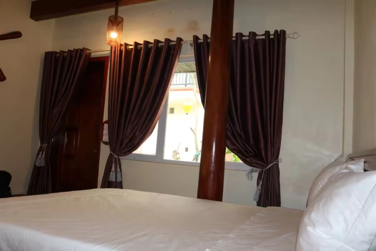 Cozy Deluxe Quadruple room with garden view