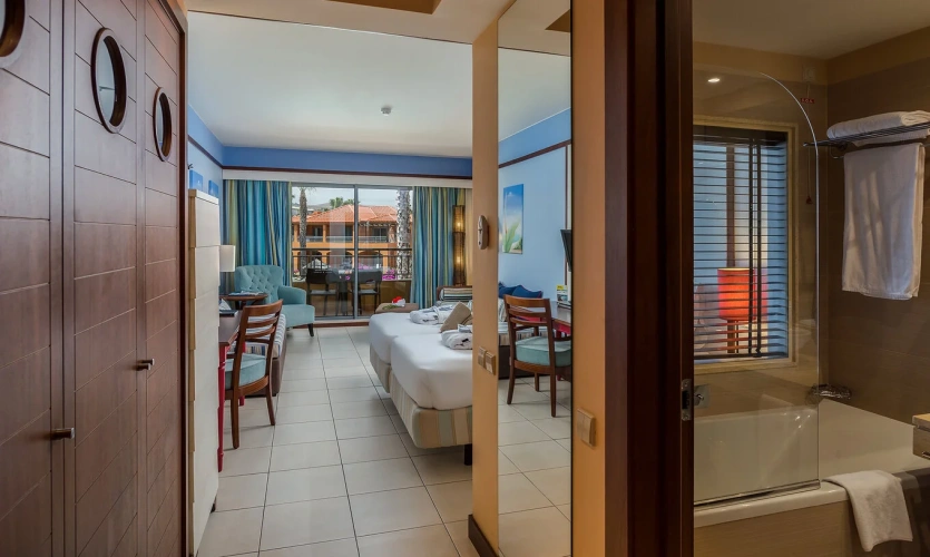 Double room with pool view