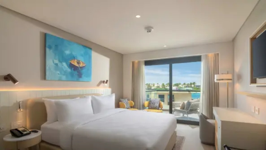 Double room with lagoon view