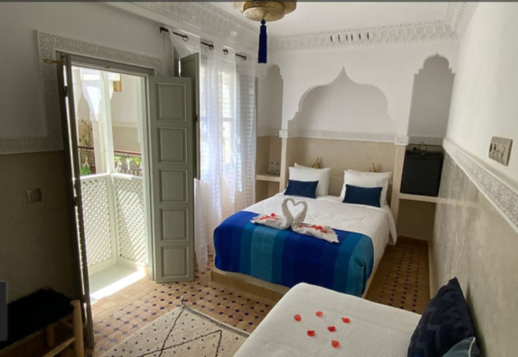 Blue Triple room