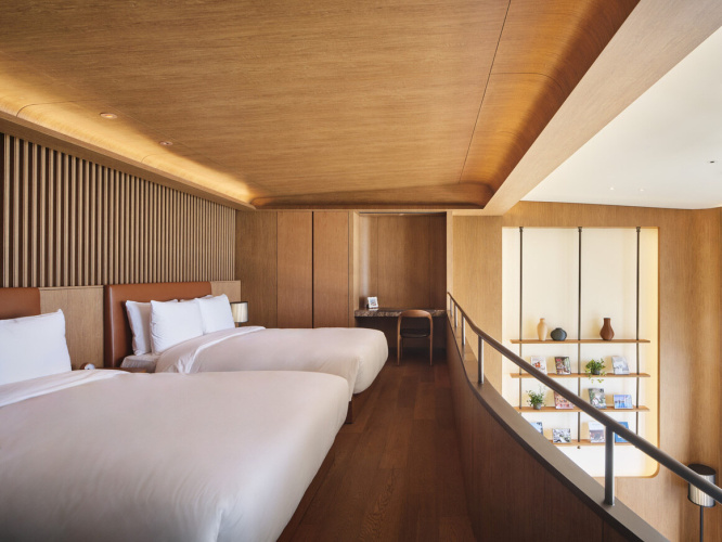 Upper Terrace Twin Cabin Ocean Village