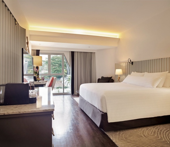Deluxe Double room with balcony and with sea view