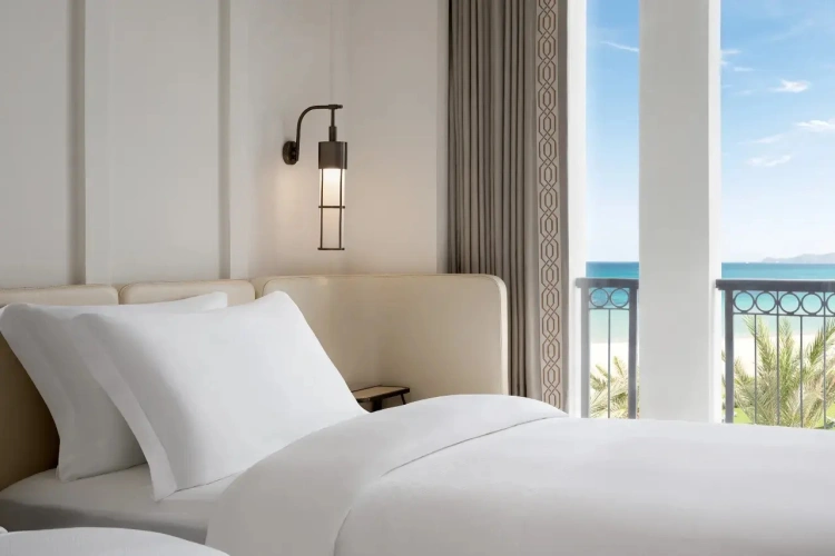 2 Bedrooms Quadruple Family Suite with balcony and Seafront