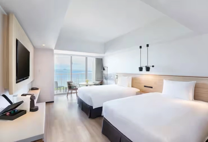 Deluxe Twin room with ocean view