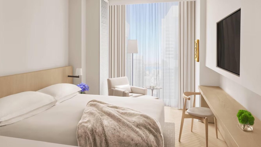 Deluxe Double room with city view