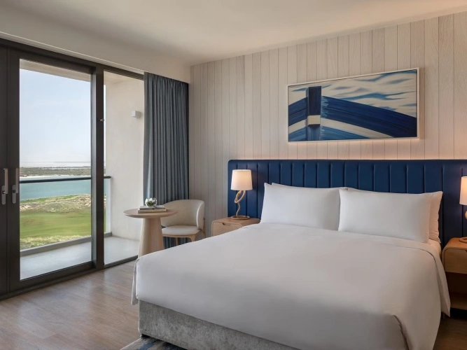 1 Bedroom Living and Dining Areas with Kitchenette Double Suite with balcony and with sea view
