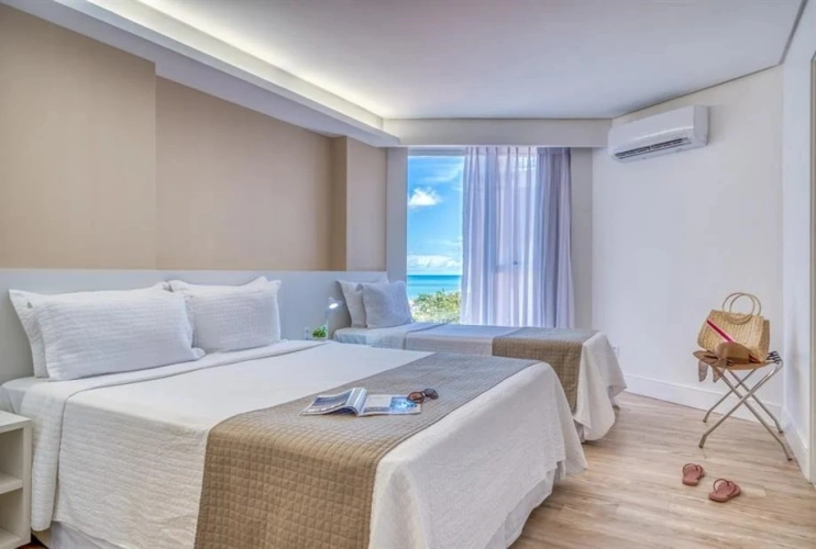 Premium Triple room with partial sea view