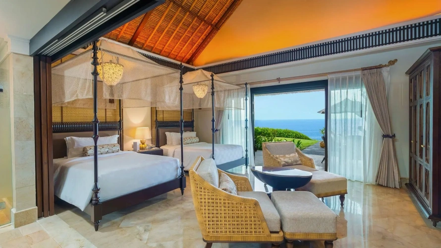 2 Bedrooms Villa oceanfront