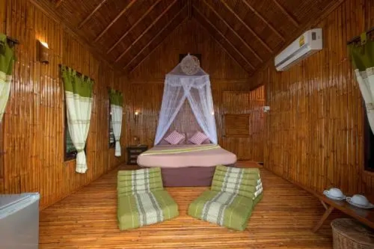 Beach Bamboo Double Bungalow