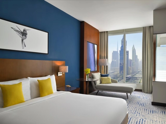 Deluxe Double room with city view