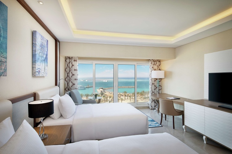 Deluxe Twin room with sea view
