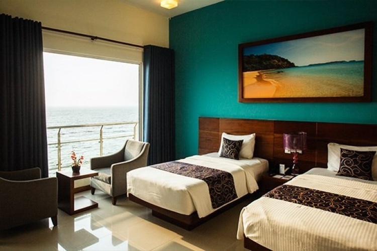 Deluxe Twin room with sea view