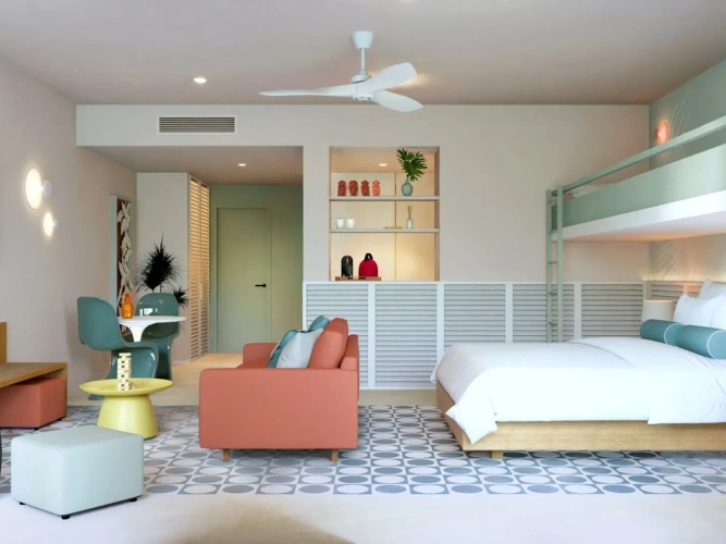 Master Suite with garden view
