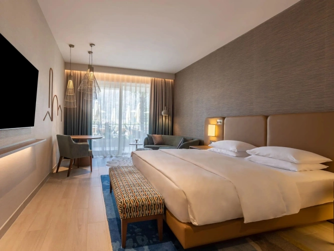 Deluxe Double room with pool view