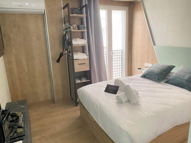 Desing Quadruple room