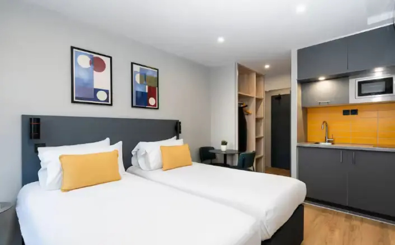 Twin Studio Apartment