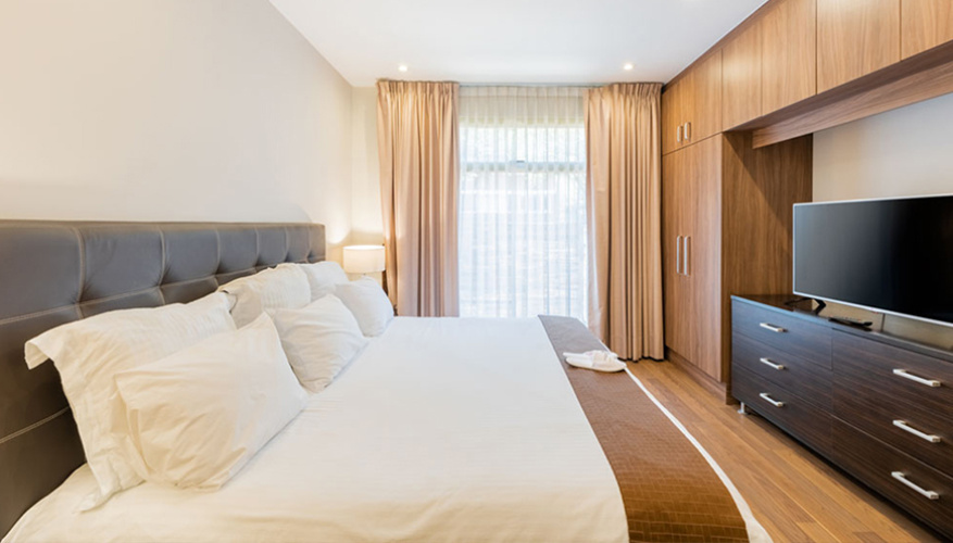 1 Bedroom Exterior Double Apartment