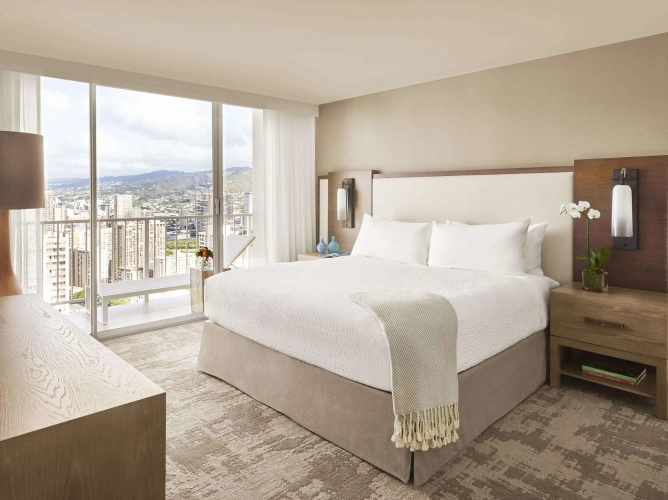 Waikiki Double room with mountain view