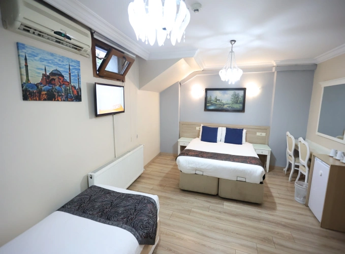 Economy Triple Basement room