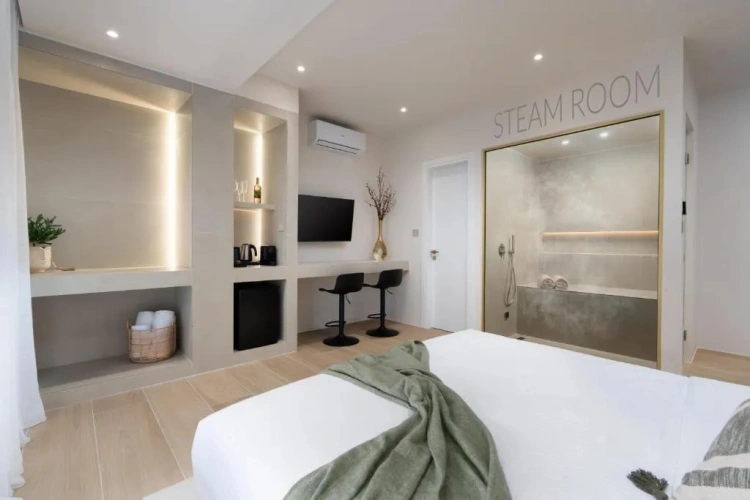 Double Suite with Private Steam Room