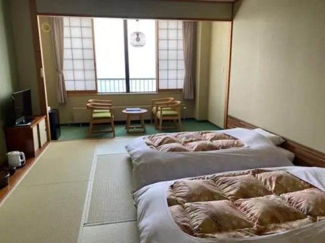 Japanese Style Twin room with lake view