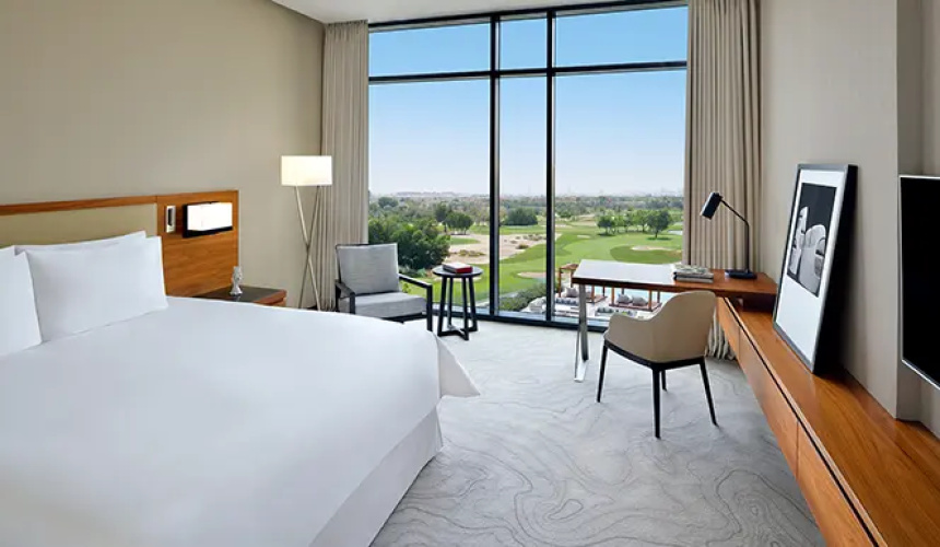 Deluxe Double room with golf view