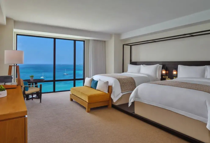 1 Bedroom St. Regis Twin Suite with balcony and Oceanfront