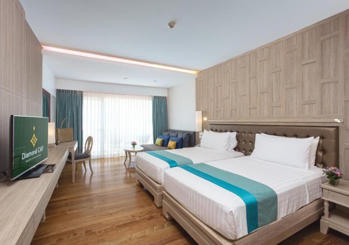 Super Deluxe Twin room with sea view