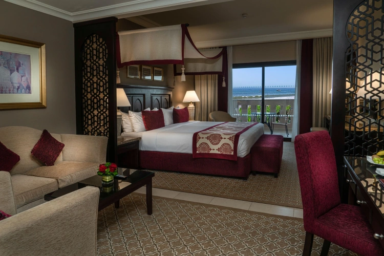 Al Dana Double Junior Suite with ocean view