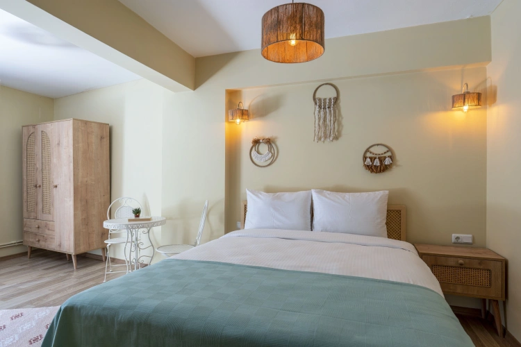 Deluxe - (Halki) room with balcony and with garden view
