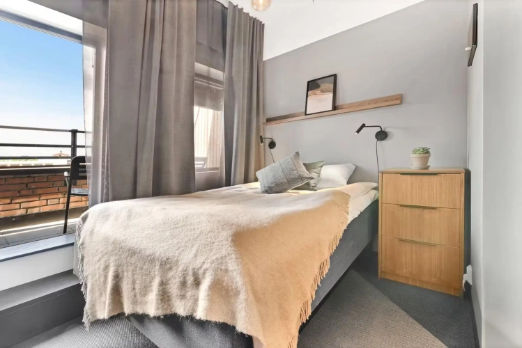 Ministudio Double Apartment with balcony