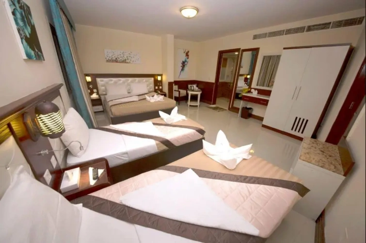 (No Window) Quadruple room