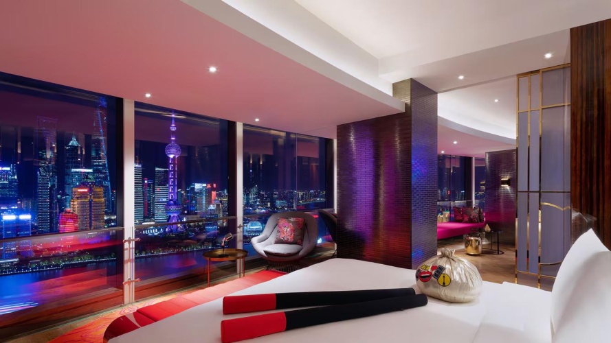 Extreme WOW Presidential Pearl Tower View Loft Double Suite
