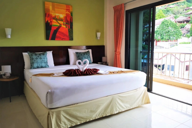 Double room with mountain view