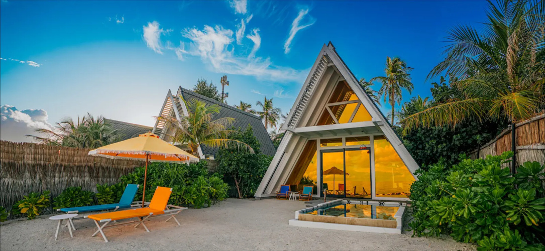 Bodu Haruge Beach Double Villa with Private Pool