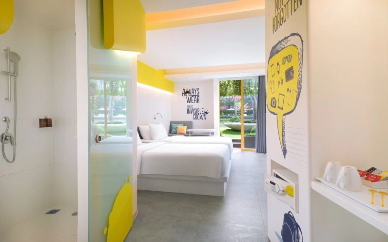 YELLO Garden Access Twin room