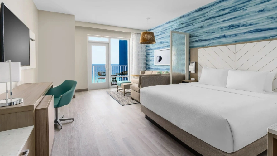 Double room with balcony and with gulf view
