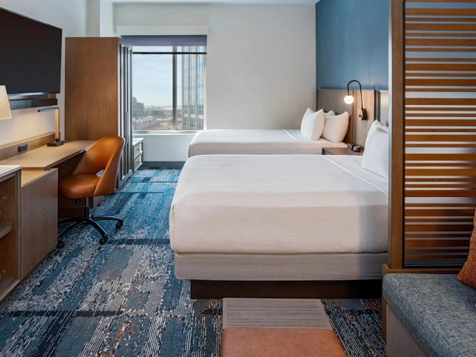 Standard Twin room with view