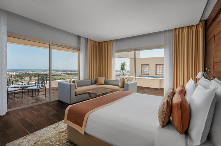 Executive Twin Suite with bay view