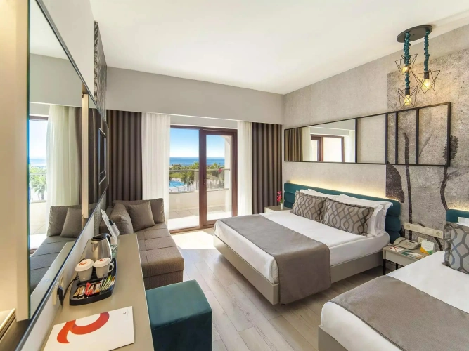 Standard Double room with sea view