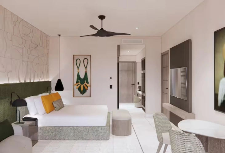 1 Bedroom Deluxe Club Azure Double Suite Ocean View