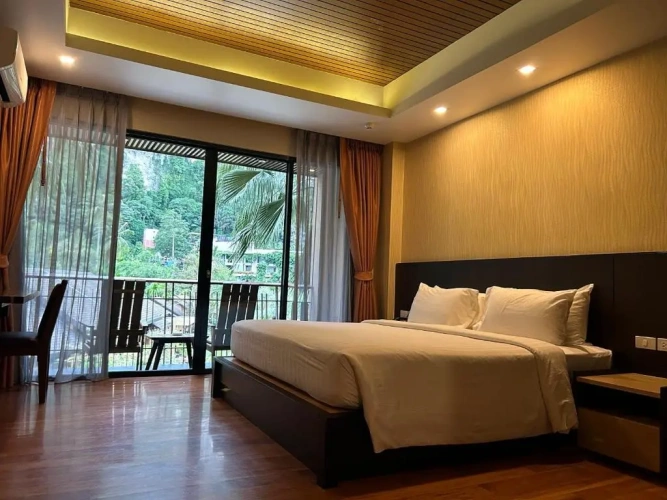 Deluxe Twin room with mountain view