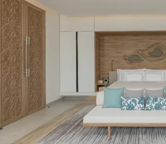1 Bedroom Twin Suite with Outdoor Bathtub with garden view