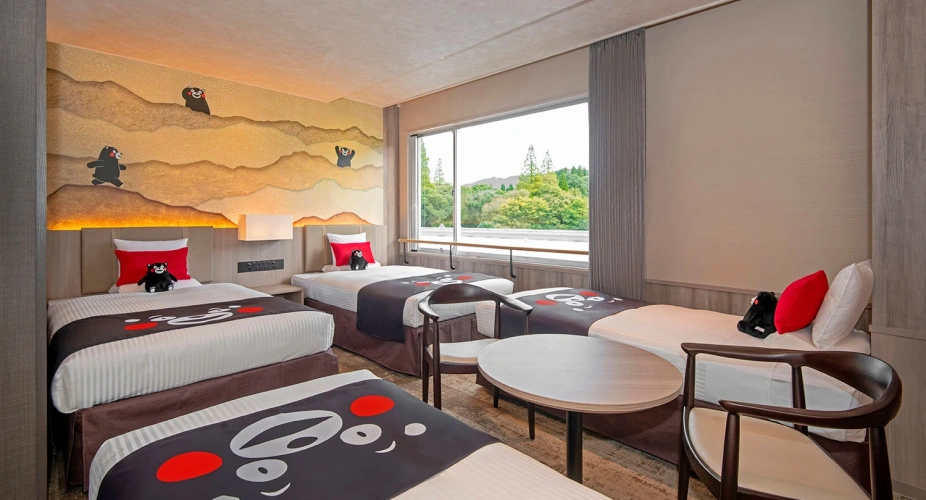 Kumamon Quadruple room